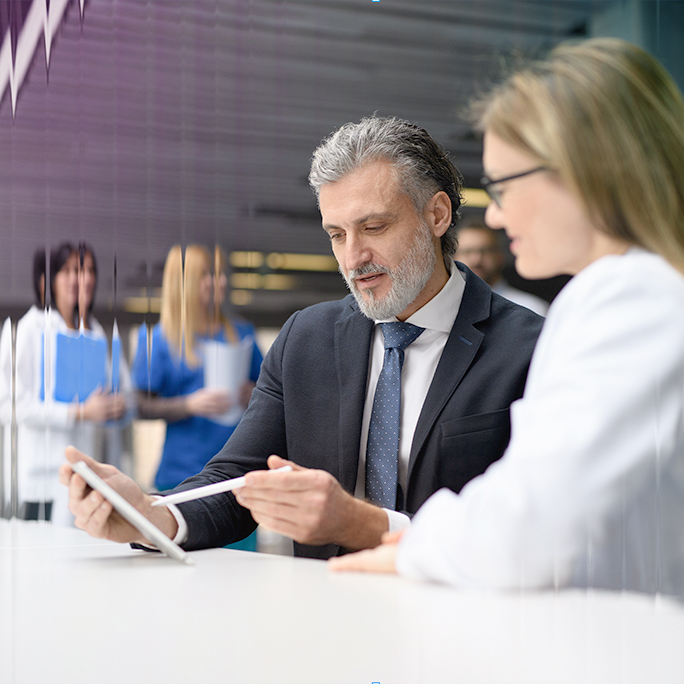 Pharma consulting strategy meeting with experts